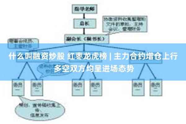 什么叫融资炒股 红枣龙虎榜 | 主力合约增仓上行 多空双方均呈进场态势